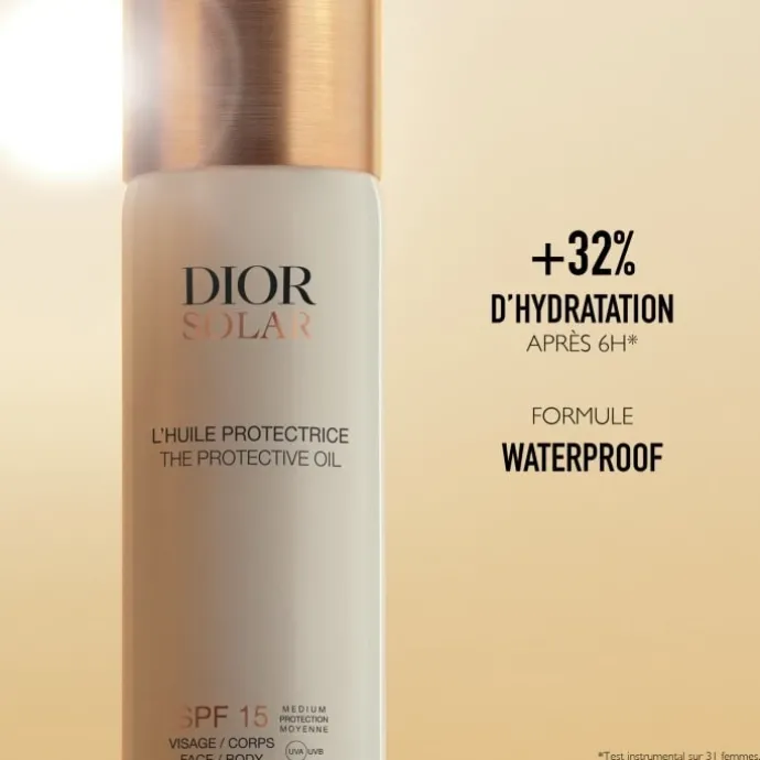 Dior Solar L'Huile Protectrice Visage et Corps SPF 15 Huile Solaire - Spray Solaire