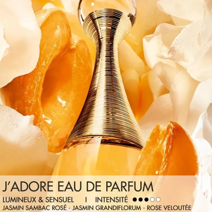 DIORJ'adore Eau de Parfum pour Femme - Notes Solaires et Florales