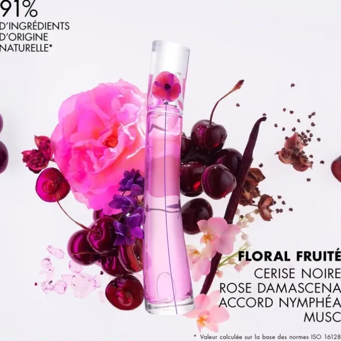 Flower By Kenzo Cherry Poppy Eau de Parfum Notes Florales Fruitées