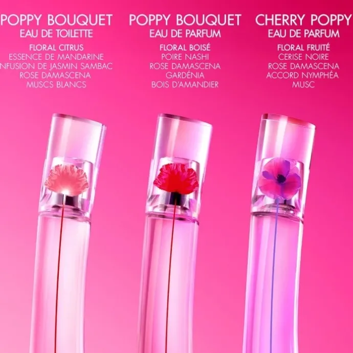 Flower By Kenzo Cherry Poppy Eau de Parfum Notes Florales Fruitées