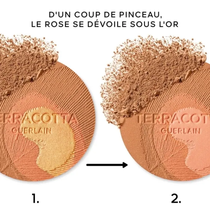 GUERLAINTerracotta Peacock La Poudre Bronzante - 96% d’Ingrédients d’Origine Naturelle - Édition limitée