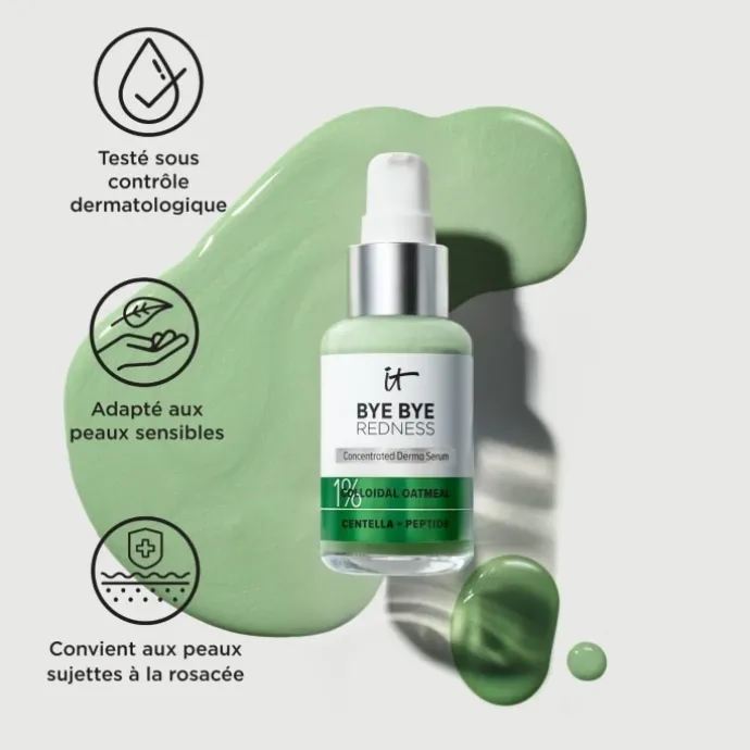 It CosmeticsBye bye Redness Sérum Anti-Rougeurs à l'Avoine Colloïdale