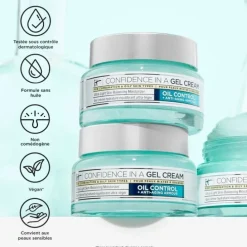 It CosmeticsConfidence in a Gel Cream Gel-Crème Hydratant et Anti-âge pour les Peaux Mixtes à Grasses