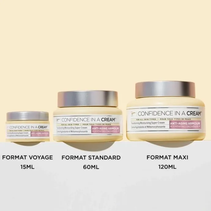 It CosmeticsConfidence In a Cream Crème Hydratante Anti-âge - Format Voyage