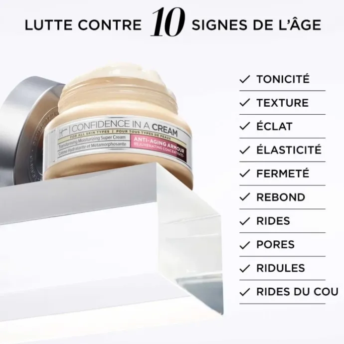 It CosmeticsConfidence In a Cream Crème Hydratante Anti-âge - Format Voyage