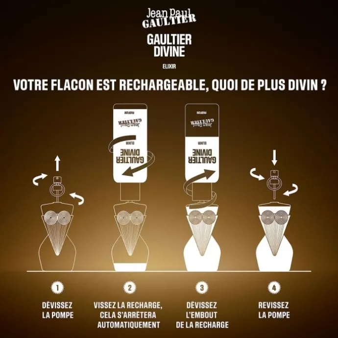 JEAN PAUL GAULTIERGaultier Divine Elixir Parfum - Flacon Recharge