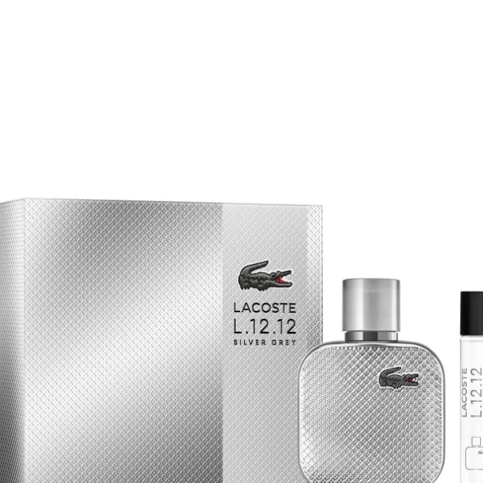 LACOSTEL.12.12 Silver Grey Coffret Eau de Parfum