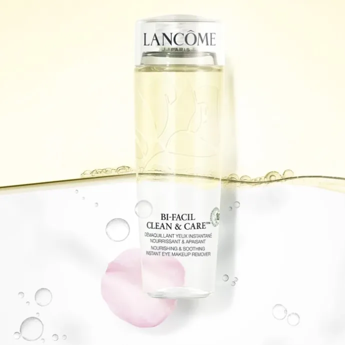 LANCÔMEBi-Facil Clean & Care Démaquillant Yeux Instantané - 95% d'ingrédients d'origine naturelle