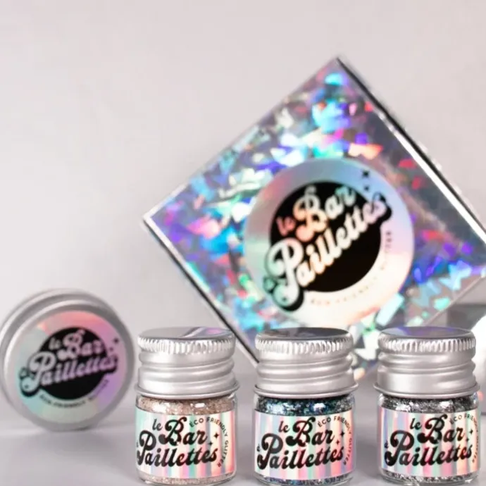 Le Bar à PaillettesKit 003 Coffret Paillettes Libres Biodégradables - 3 Shots