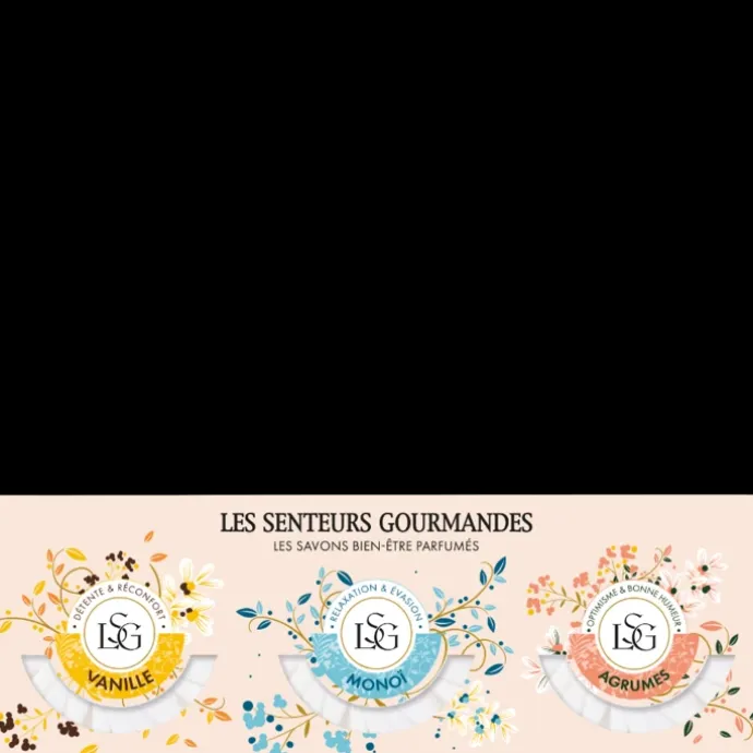 Les Senteurs Gourmandes Coffret Les Savons Parfumés