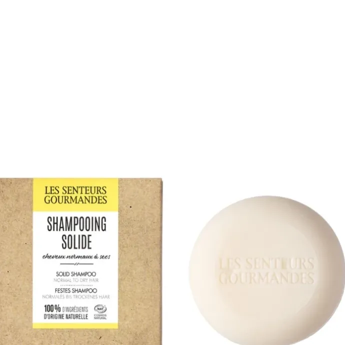 Les Senteurs Gourmandes Shampooing Solide Cheveux Normaux à Secs