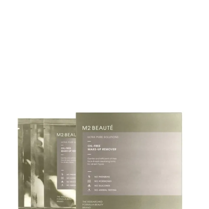M2 BeautéOil Free Eye Make-Up Remover Lotion Nettoyante 2-en-1 Visage & Yeux