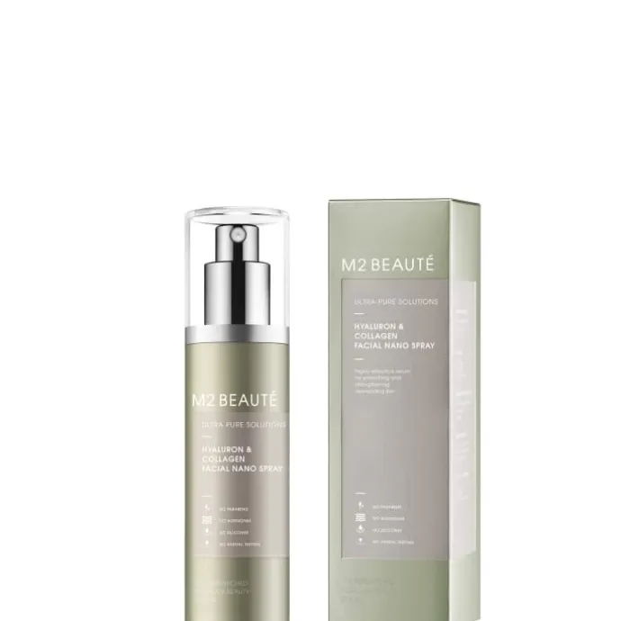 M2 BeautéUltra Pure Solutions Hyaluron & Collagen Facial Nano Spray
