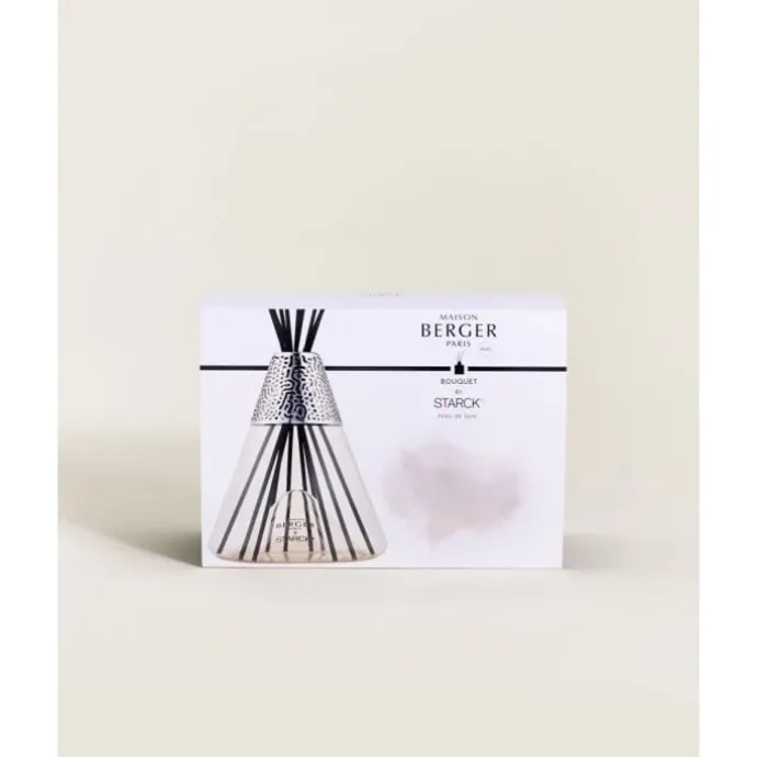 Maison Berger ParisBouquet Parfumé Starck Peau de Soie Rose Coffret Maison Berger