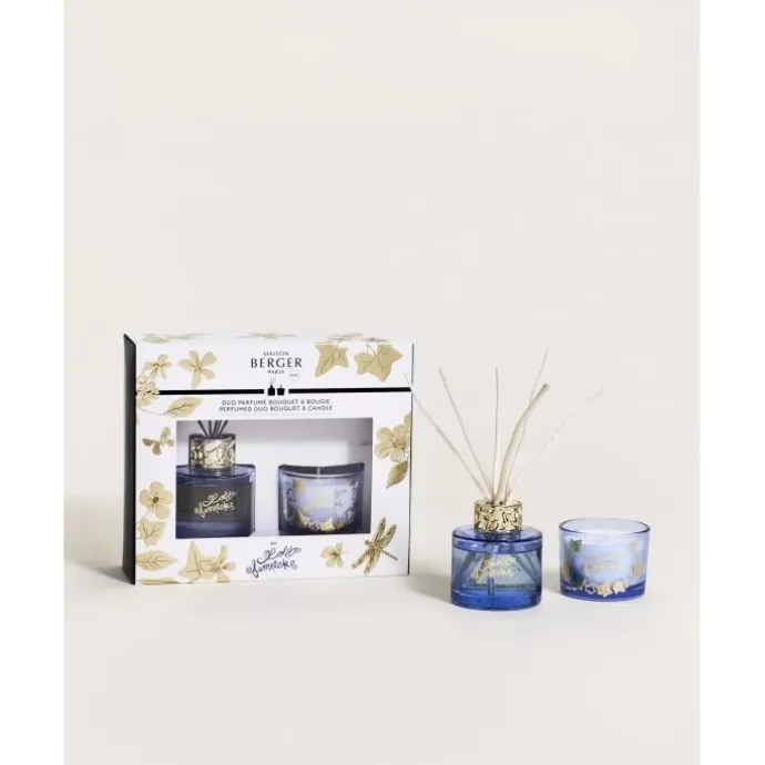Maison Berger ParisDuo mini Bouquet & Bougie Lolita Lempicka Parme Coffret Parfum d'intérieur