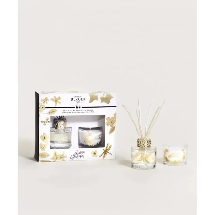 Maison Berger ParisDuo mini Bouquet & Bougie Lolita Lempicka Transparent Coffret Parfum d'intérieur