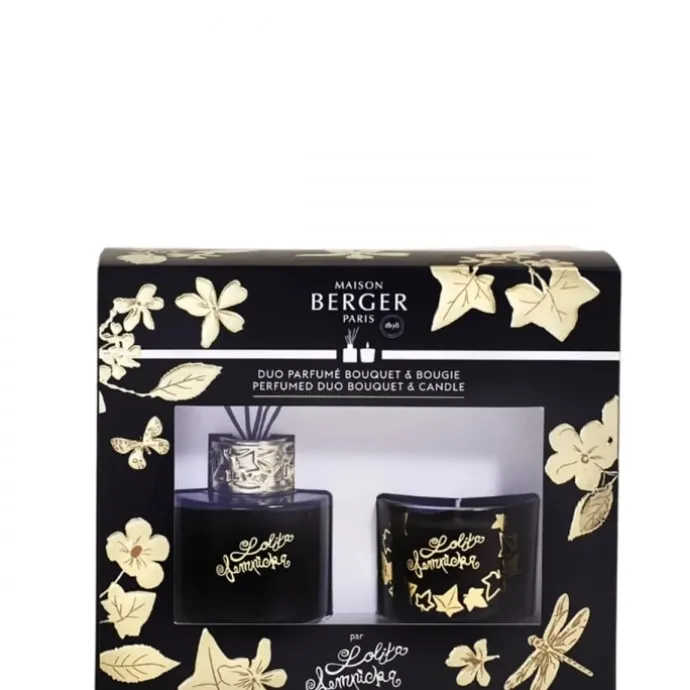 Maison Berger ParisLolita Lempicka Black Edition Duo mini Bouquet & Bougie