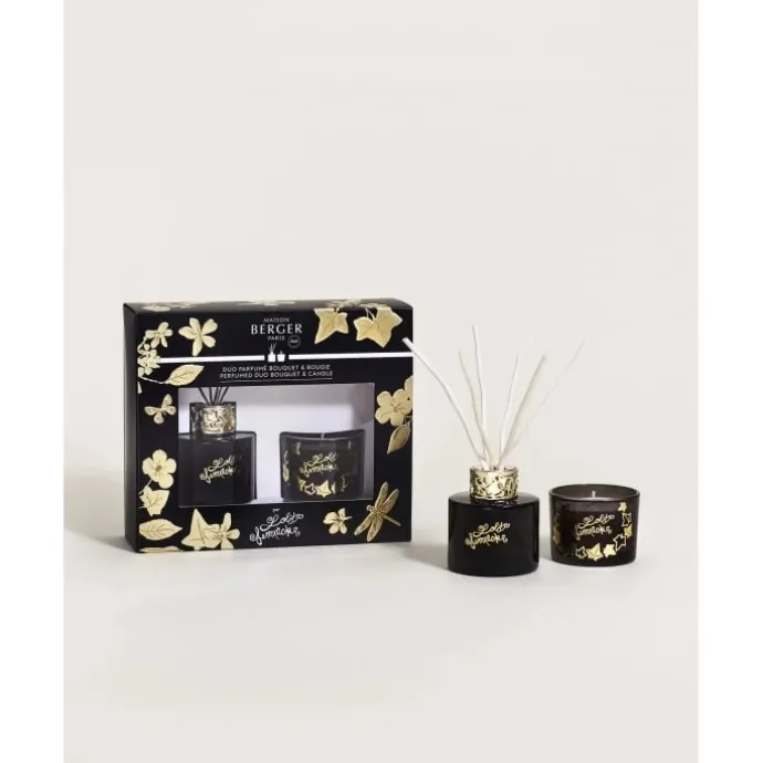 Maison Berger ParisLolita Lempicka Black Edition Duo mini Bouquet & Bougie