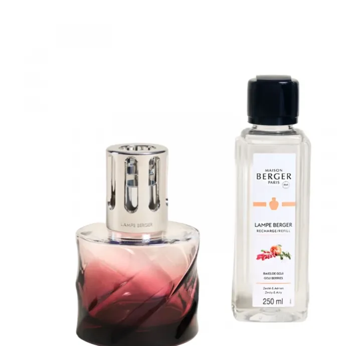 Maison Berger ParisSpirale Rouge Coffret Lampe Berger