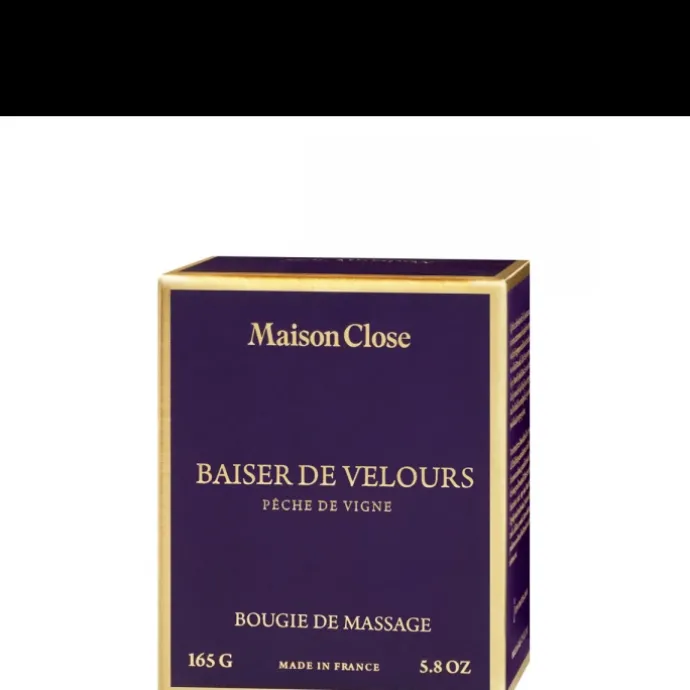 Maison CloseBaiser de Velours Pêche de Vigne - Bougie de Massage