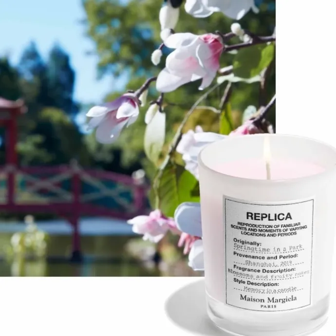 Maison MargielaREPLICA Springtime in a Park Bougie Parfumée Florale Fraîche
