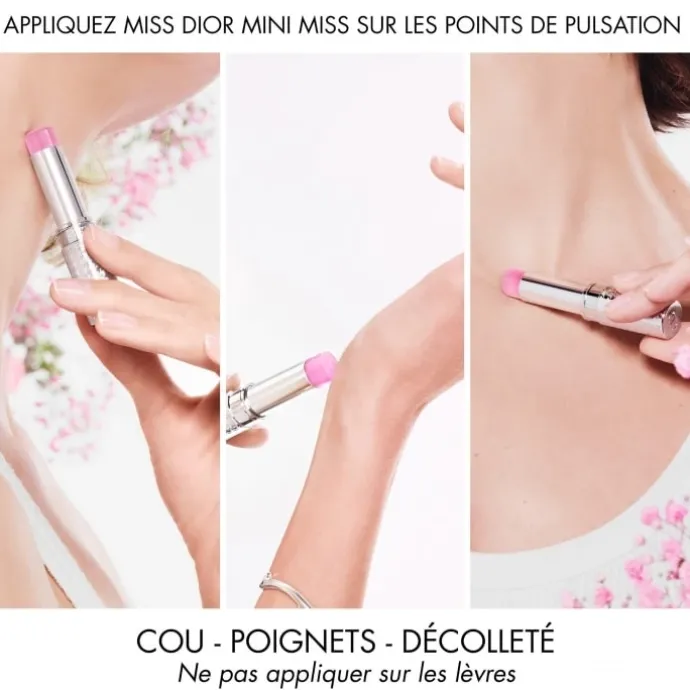 Miss Dior Parfum Mini Miss Parfum Solide Parfum en Stick Sans Alcool