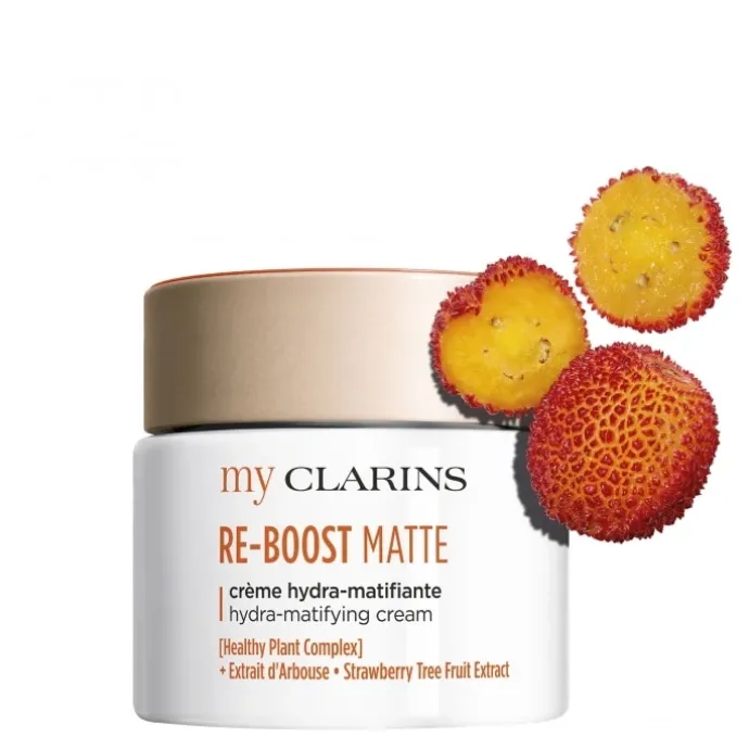My Clarins RE-BOOST MATTE Crème hydra-matifiante - Peaux mixtes à grasses