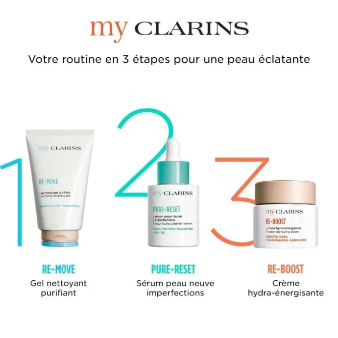 My Clarins RE-MOVE Gel nettoyant purifiant