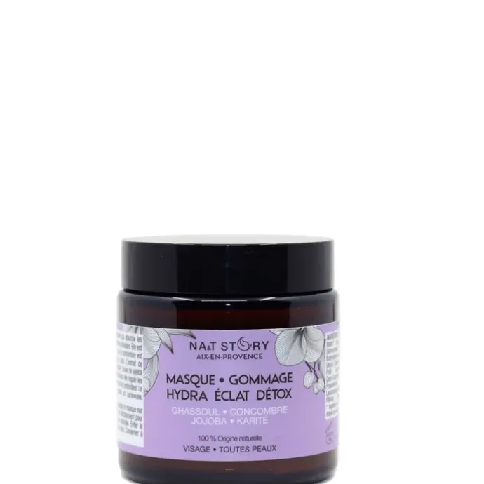 N.A.T Story Hydra Éclat Détox Masque Gommage