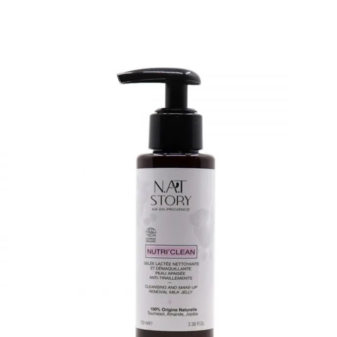 N.A.T Story Nutri'Clean Gelée Lactée Nettoyante et Démaquillante