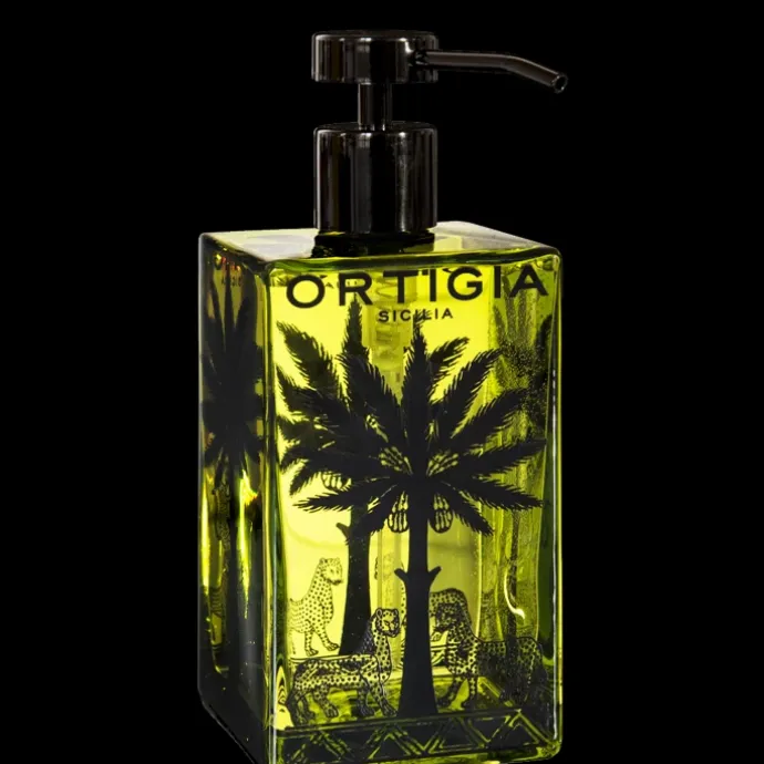 Ortigia SiciliaFico d'India Savon Liquide - Flacon en Verre Rechargeable