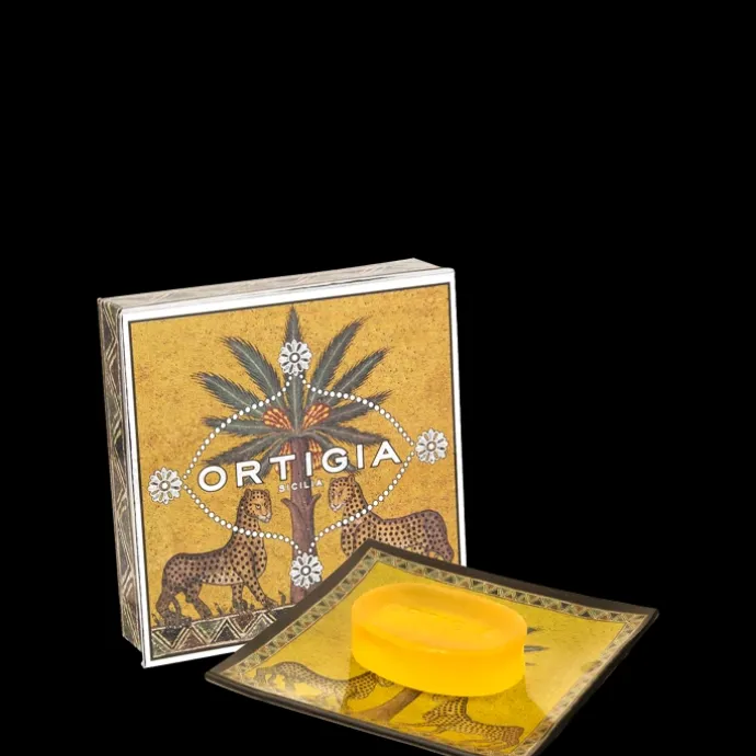 Ortigia SiciliaZagara Assiette en Verre & Savon