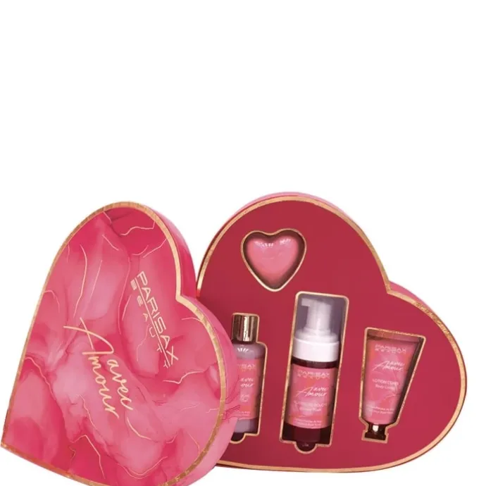 ParisaxCoffret Coeur Coffret Soin - 4 Pièces