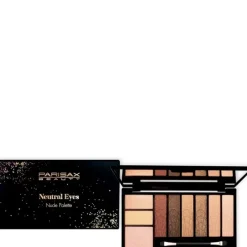 ParisaxNeutral Eyes - Nude Palette Maquillage 9 Teintes + Pinceau