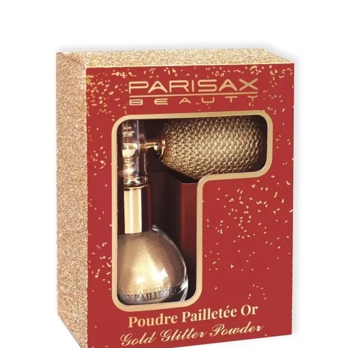 ParisaxSpray Poudre Pailletée Or Maquillage Corps 2025