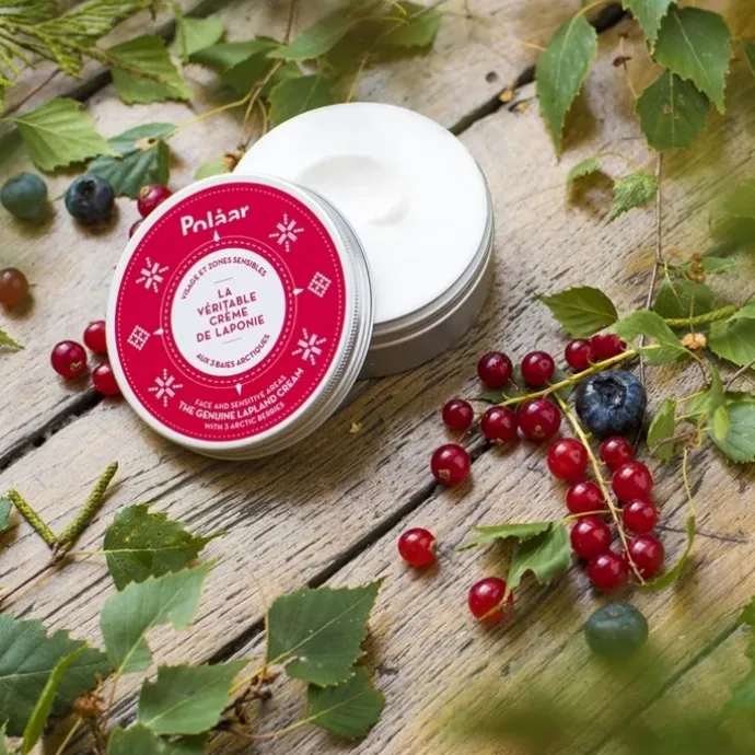 PolaarLa Véritable Crème de Laponie aux 3 Baies Arctiques Crème Visage et Zones Sensibles