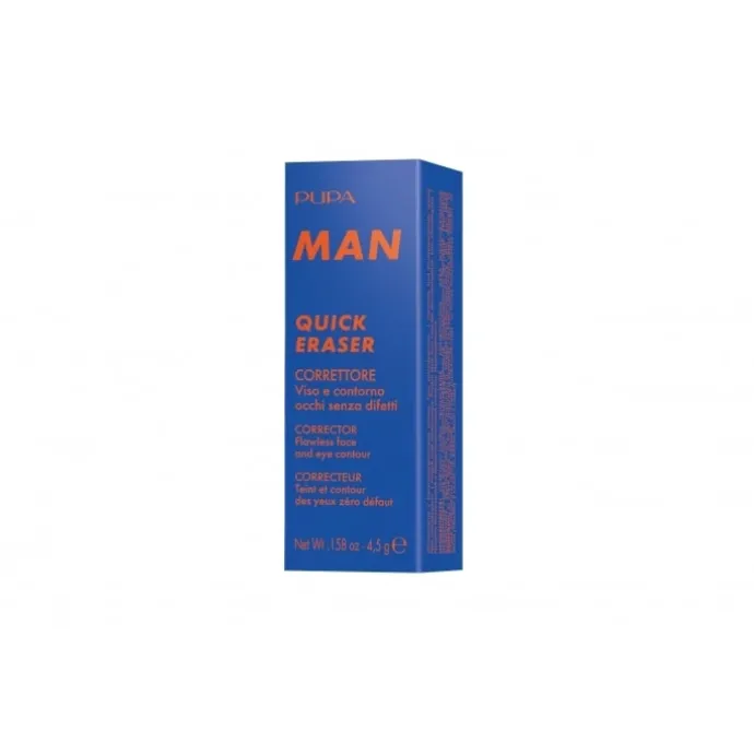 Pupa Man Correcteur Teint et Contour des Yeux Zéro Défaut