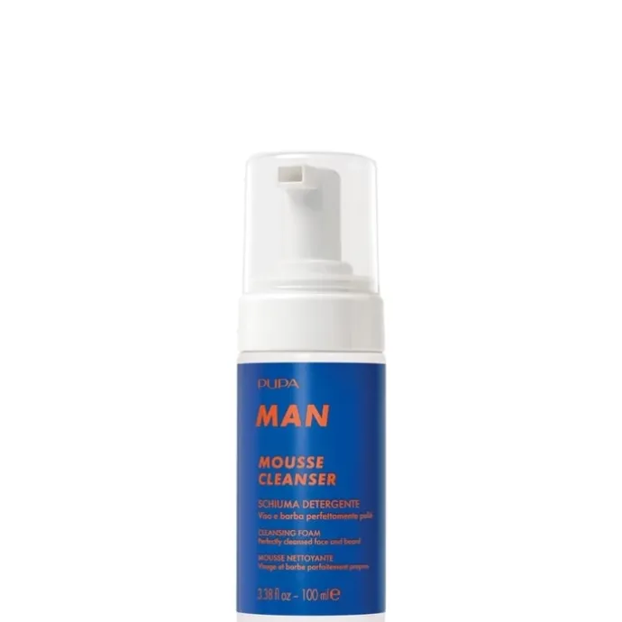 Pupa Man Mousse Nettoyante Visage et Barbe