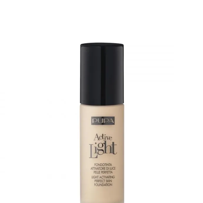 PupaActive Light Fond de Teint Activateur de Lumière Peau Parfaite SPF 10