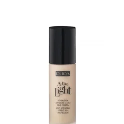 PupaActive Light Fond de Teint Activateur de Lumière Peau Parfaite SPF 10