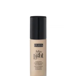 PupaActive Light Fond de Teint Activateur de Lumière Peau Parfaite SPF 10