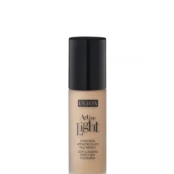 PupaActive Light Fond de Teint Activateur de Lumière Peau Parfaite SPF 10
