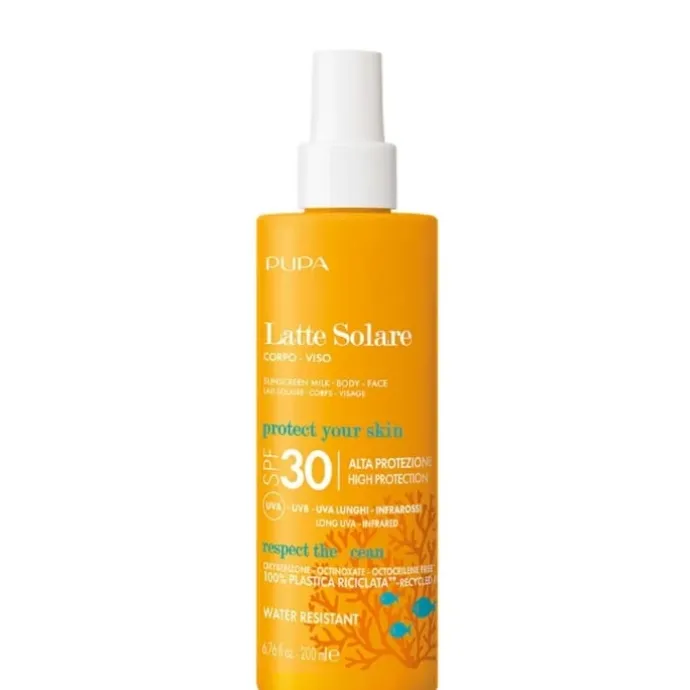 PupaLait Solaire Multifonction SPF 30 Visage & Corps Haute Protection UVA - UVB - Infrarouges