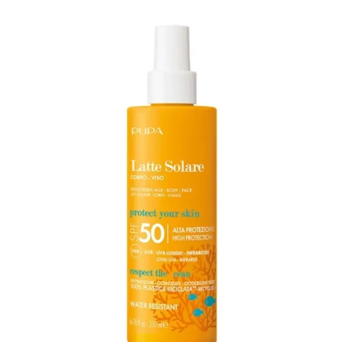 PupaLait Solaire Multifonction SPF 50 Visage & Corps Haute Protection UVA - UVB - Infrarouges