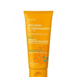 PupaSoin Activateur De Bronzage Corps Visage Activateur de bronzage 3 en 1