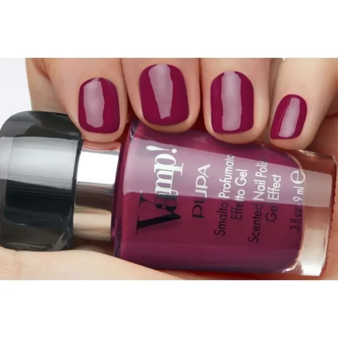 PupaVamp! Vernis à Ongles Parfumé Effett Gel Vernis parfumé effet gel à la fragrance noire