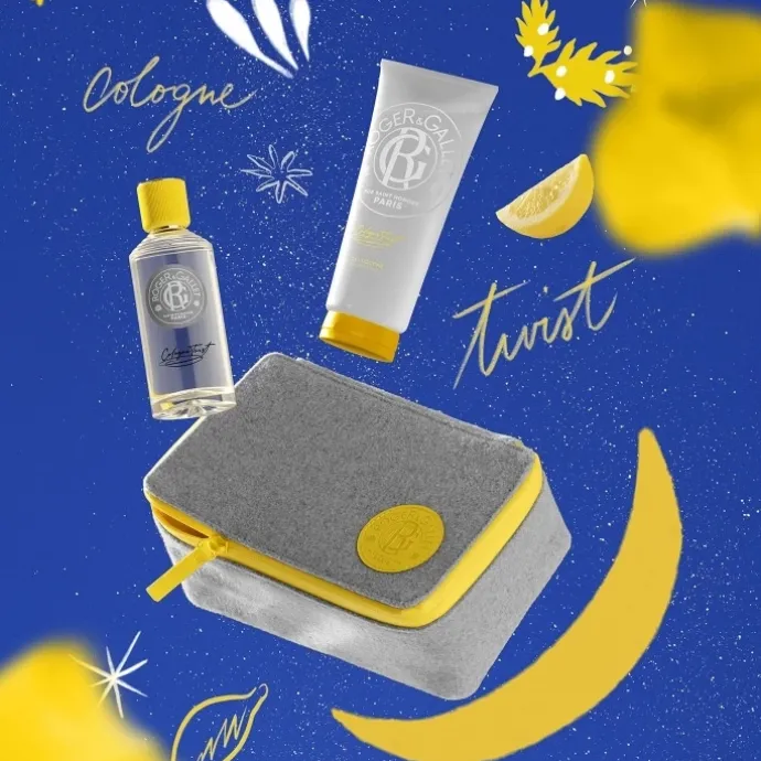 Roger&GalletCologne Twist Coffret Vanity Eau de Cologne - Gel Douche