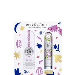 Roger&GalletFeuille de Thé Coffret Eau Parfumée Bienfaisante - Crème Mains