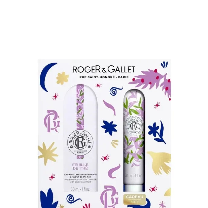 Roger&GalletFeuille de Thé Coffret Eau Parfumée Bienfaisante - Crème Mains