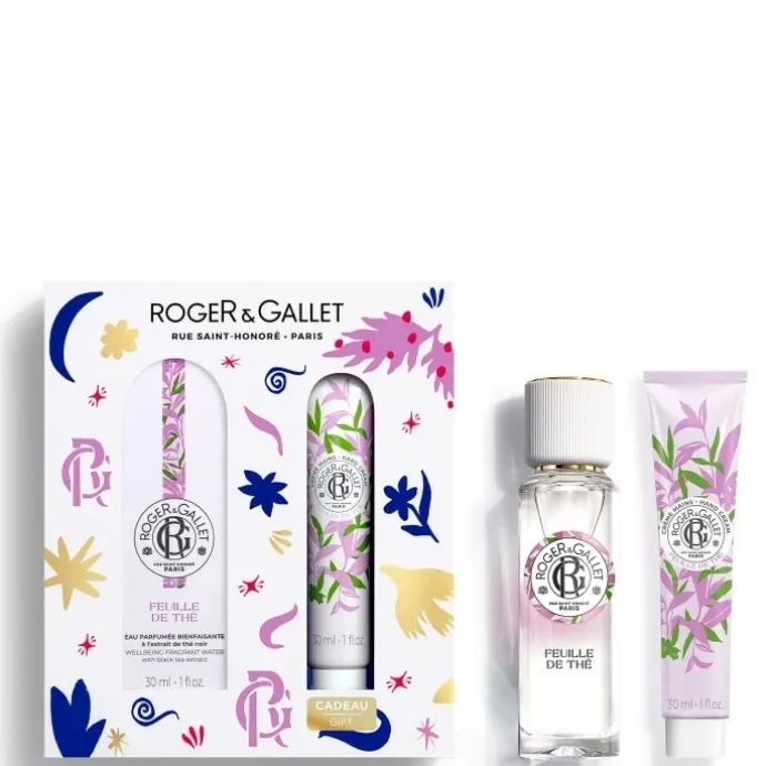 Roger&GalletFeuille de Thé Coffret Eau Parfumée Bienfaisante - Crème Mains